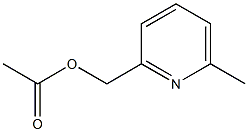 Acetic acid 6-methyl-2-pyridylmethyl ester 结构式