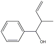 3-Methyl-4-hydroxy-4-phenyl-1-butene 结构式