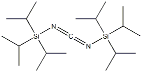 1-(Triisopropylsilyl)-3-(triisopropylsilyl)carbodiimide 结构式