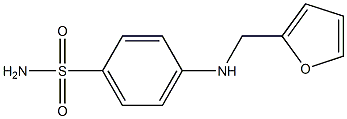 4-(Furfurylamino)benzenesulfonamide 结构式