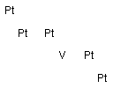 Vanadium pentaplatinum 结构式