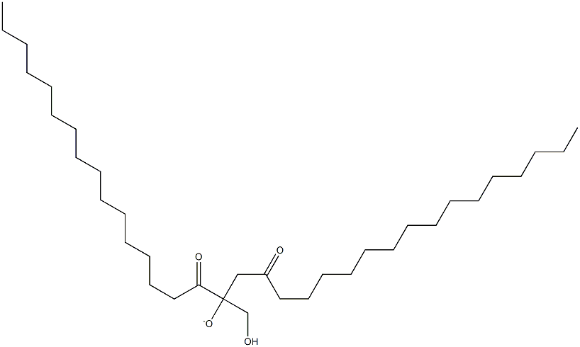 1,2-二棕榈酰甘油酯 结构式