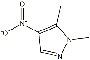 1,5-二甲基-4-硝基吡唑 结构式