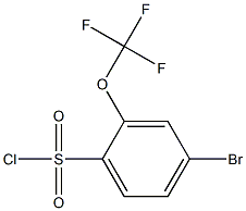 2-(三氟甲氧基)-4-溴苯磺酰氯 结构式