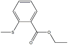 2-(甲基硫代)苯甲酸乙酯 结构式