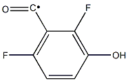 2,6-二氟-3-羟基苯甲酰 结构式