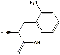 2-氨基-L-苯丙氨酸 结构式