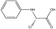 2-氯-L-苯甘氨酸 结构式