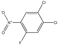 3,4-二氯-6-氟硝基苯 结构式