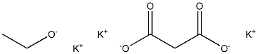 丙二酸单乙酯酸钾 结构式