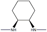 N,N'-二甲基-1,2-顺式环己二胺 结构式