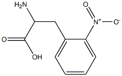 2-硝基-DL-苯丙氨酸 结构式