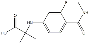 恩杂鲁胺中间体 结构式