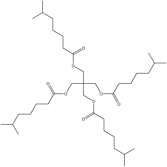 四异辛酸季戊四醇酯 结构式