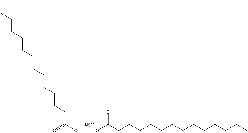 豆蔻酸镁 结构式