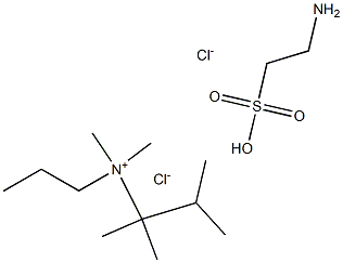 牛脂基五甲基二氯化丙二铵盐 结构式
