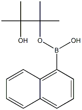 1-萘硼酸频哪醇酯 结构式