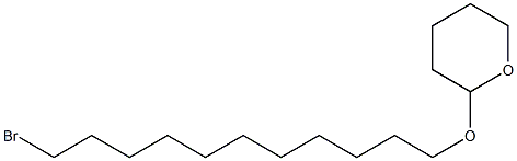 2-(11-bromoundecyloxy)-tetrahydro-2H-pyran 结构式