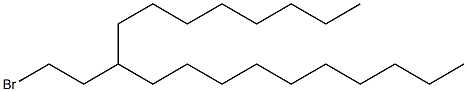 1-溴-3-辛基十三烷 结构式