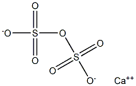 Calcium Pyrosulfate 结构式
