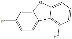 7-溴二苯并呋喃-1-醇 结构式
