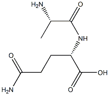 丙氨酰谷氨酰胺杂质3 结构式