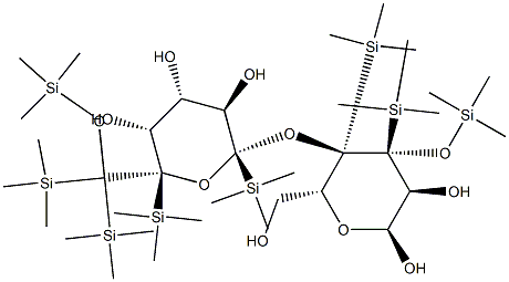 Octatrimethylsilyl D-Lactose 结构式