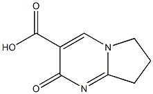 2-氧代-2,6,7,8-四氢吡咯并[1,2-A]嘧啶-3-甲酸 结构式