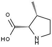 (2S,3R)-3-甲基脯氨酸 结构式