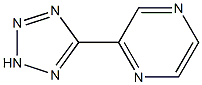 2 - ( 2H -四唑- 5 -基)吡嗪 结构式