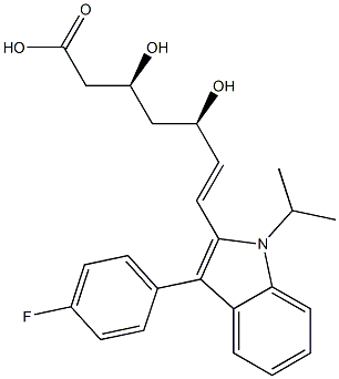 氟伐他汀EP杂质E 结构式