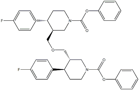 帕罗西汀杂质27 结构式