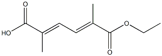 3,3-二甲基丙烯酸乙酯 结构式