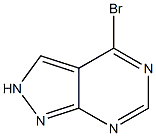 4-Bromo-2H-pyrazolo[3,4-d]pyrimidine 结构式