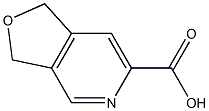 1,3-二氢呋喃并[3,4-C]吡啶-6-羧酸 结构式