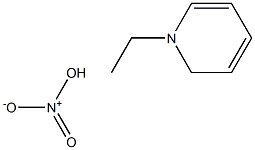 1-乙基吡啶硝酸盐 结构式