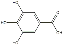 没食子酸99%(GALLIC ACID) 结构式