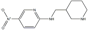 (5-NITRO-PYRIDIN-2-YL)-PIPERIDIN-3-YLMETHYL-AMINE 结构式