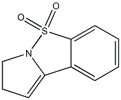 2,3-DIHYDRO-BENZO[D]PYRROLO[1,2-B]ISOTHIAZOLE 5,5-DIOXIDE 结构式