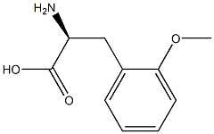 D-2-甲氧基苯丙氨酸 结构式