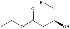 ethyl(3S)-4-bromo-3-hydroxybutyrate 结构式