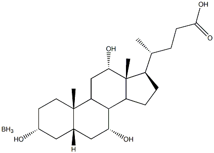 牛胆酸 结构式