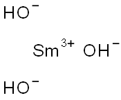 Samarium(III) hydroxide 结构式