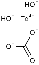 Technetium(IV) dihydroxide carbonate 结构式