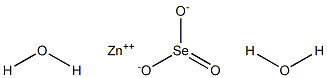 Zinc selenite dihydrate 结构式