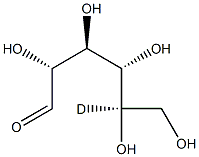 D-Glucose-5-D 结构式