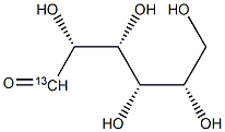 L-Mannose-1-13C 结构式