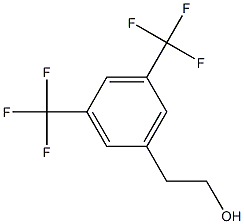 3,5-二三氟甲基苯乙醇 结构式