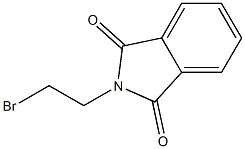 N-溴乙基邻苯二甲酰亚胺 结构式