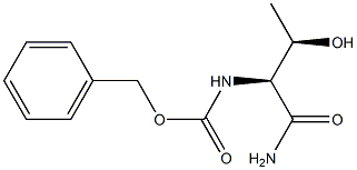 CBZ-L-苏氨酰胺 结构式